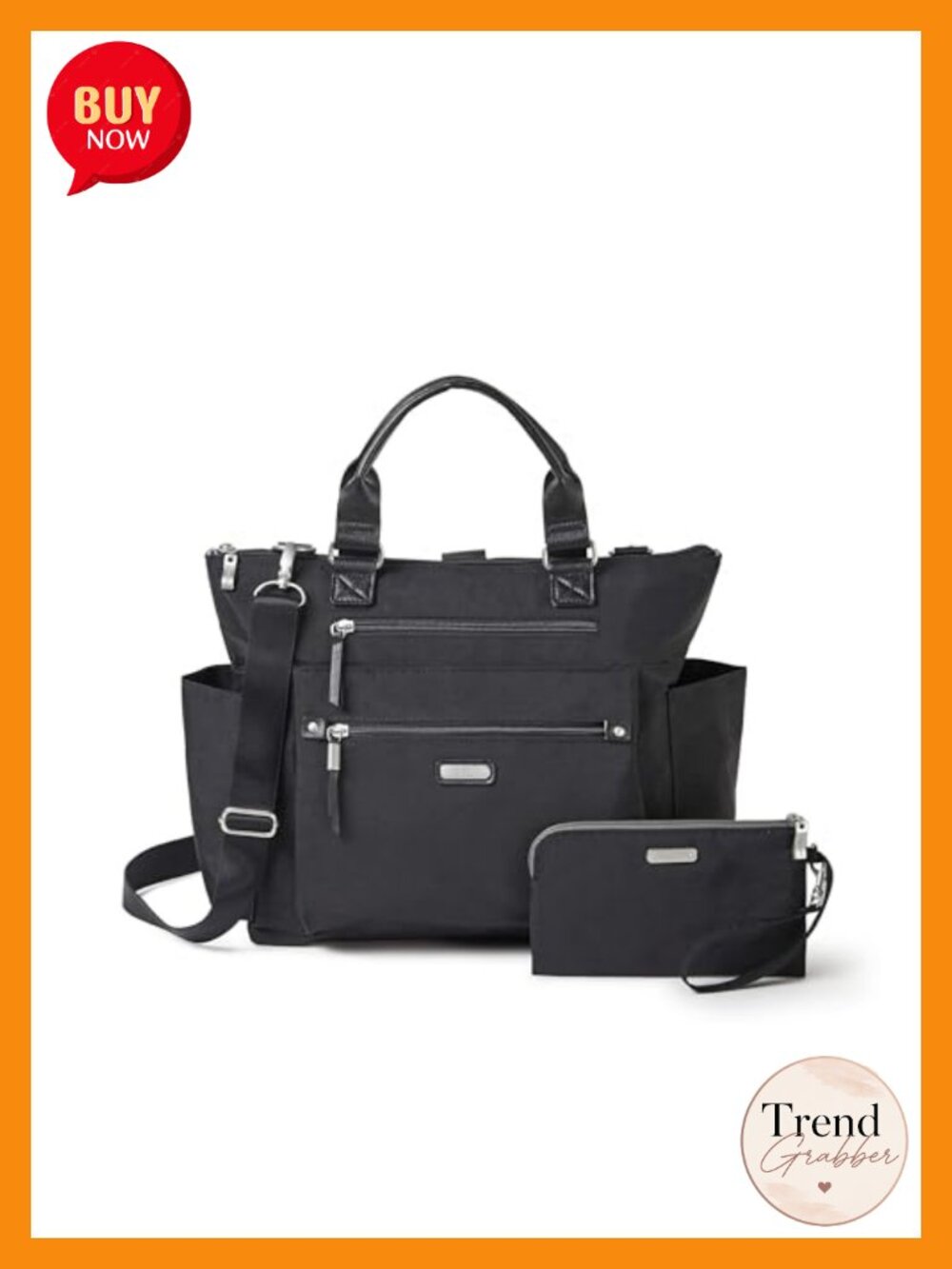 3-in-1 Convertible Backpack Tote Handbag Lightweight Travel Bag with RFID